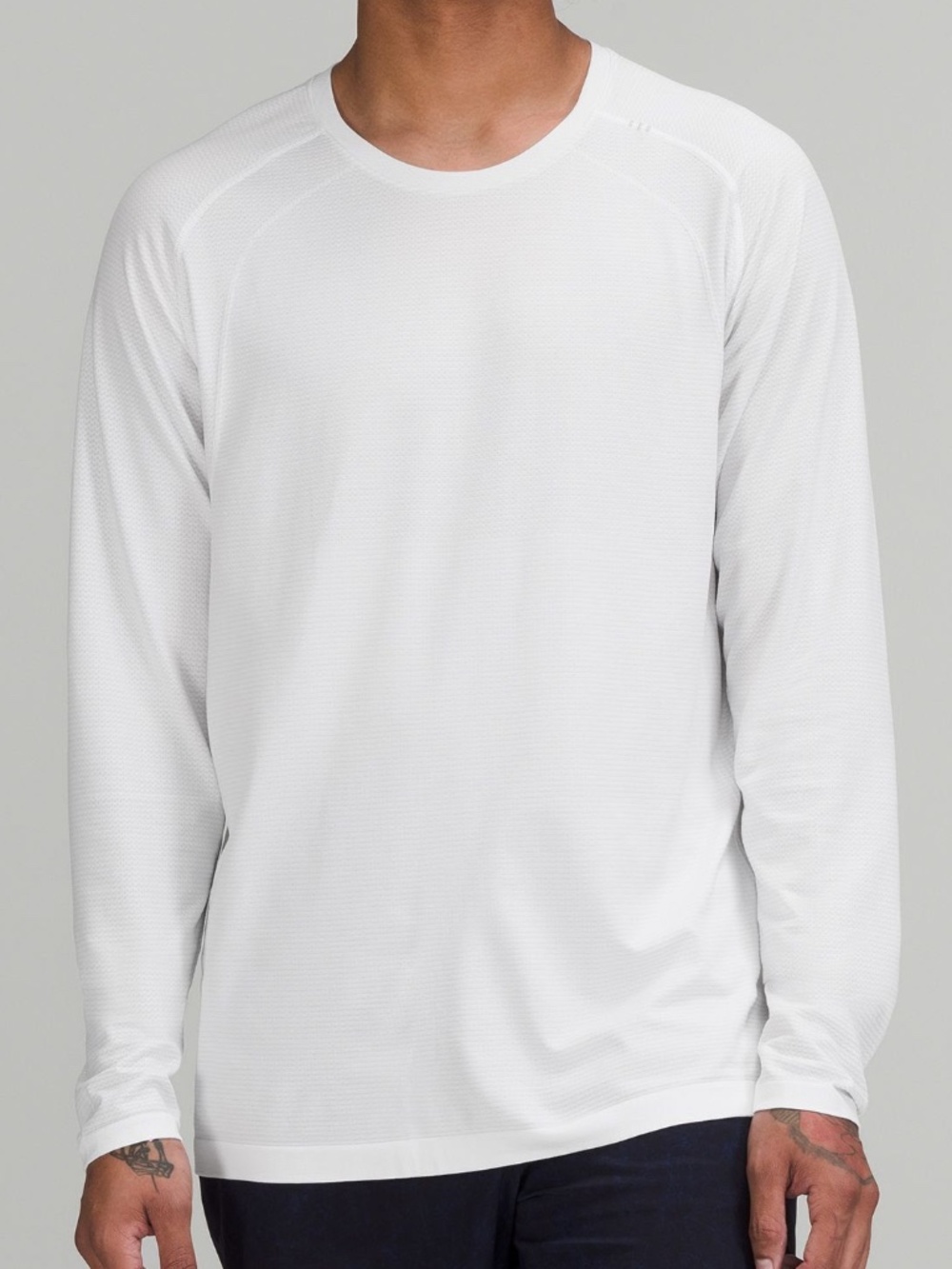 Lululemon Metal Vent Tech Long Sleeve Shirt 2.0, White/White